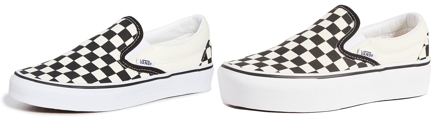 Vans' classic canvas slip-ons are perfect for laidback couples