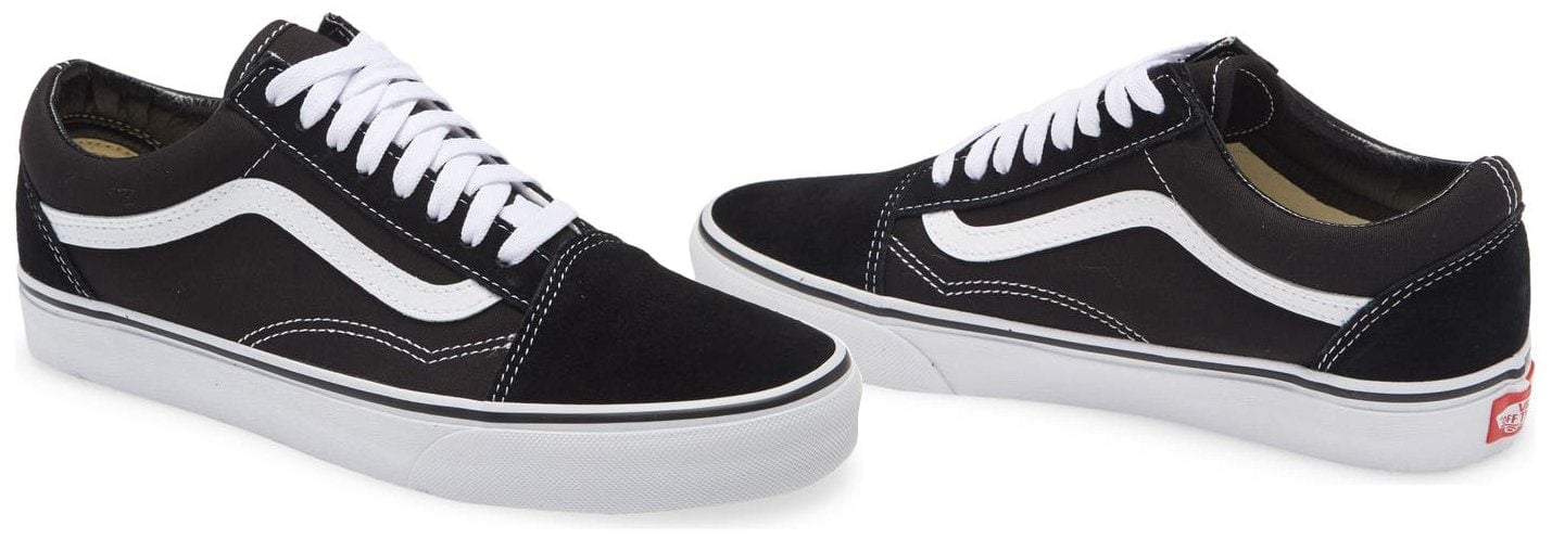 The classic Old Skool sneakers look good on both men and women