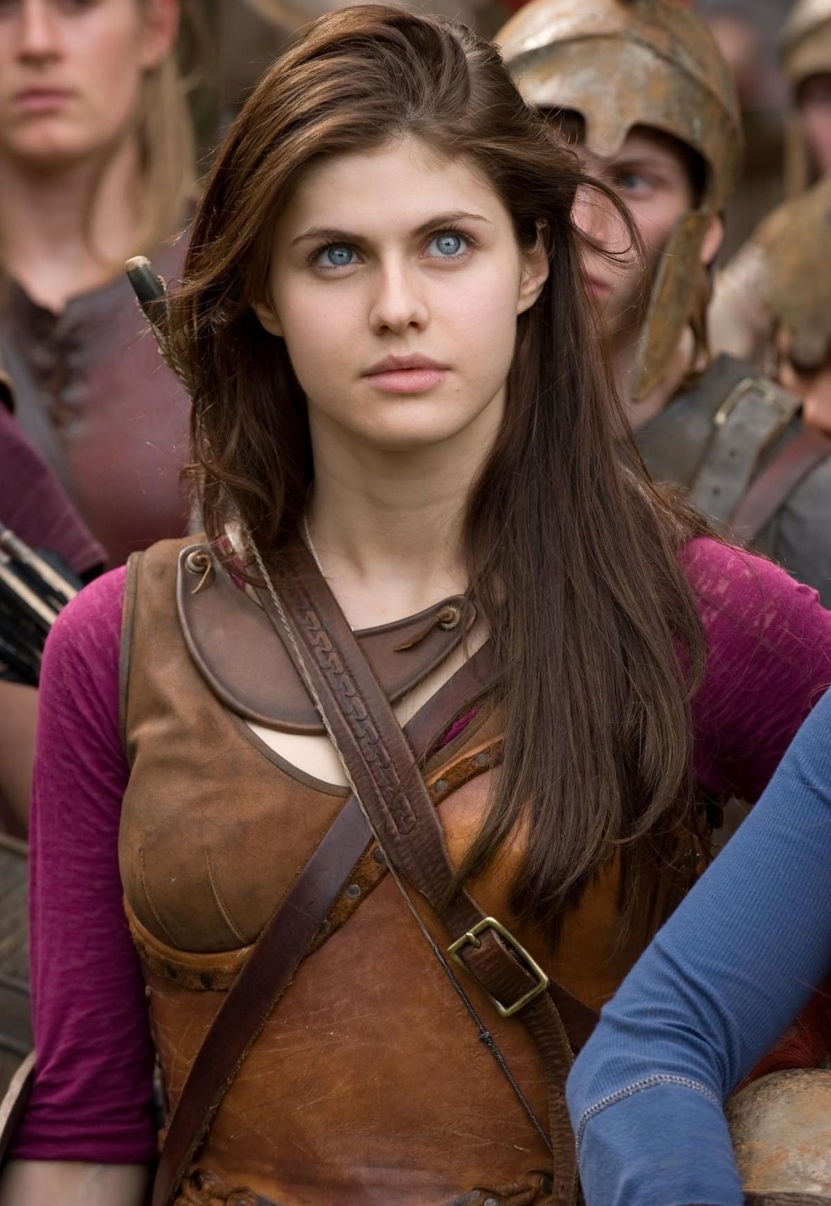 With her piercing blue eyes and magnetic charm, Alexandra Daddario captivated audiences as Annabeth Chase in the Percy Jackson film series