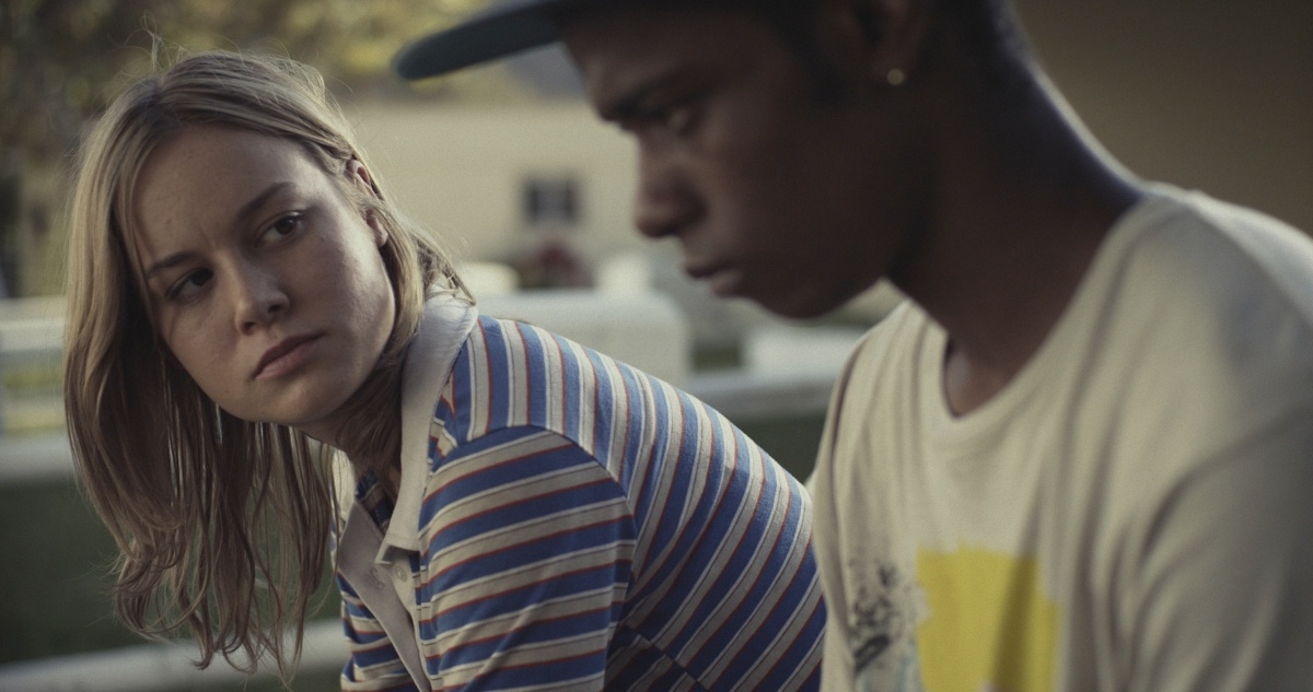 Brie Larson as Grace Howard and Lakeith Stanfield as Marcus in Short Term 12