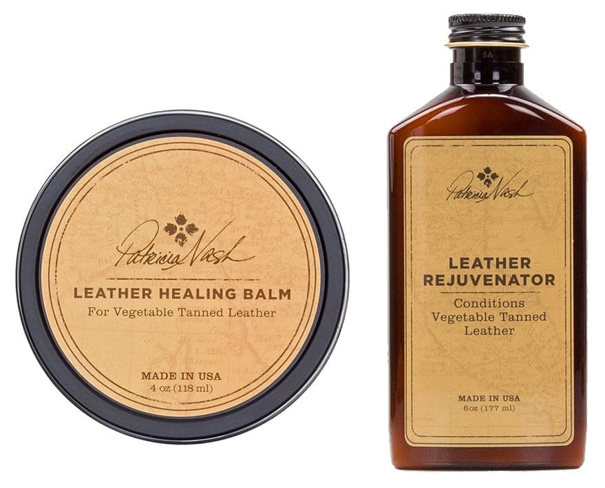 Patricia Nash recommends using the Healing Balm and Leather Rejuvenator to maintain the softness of its leather handbags