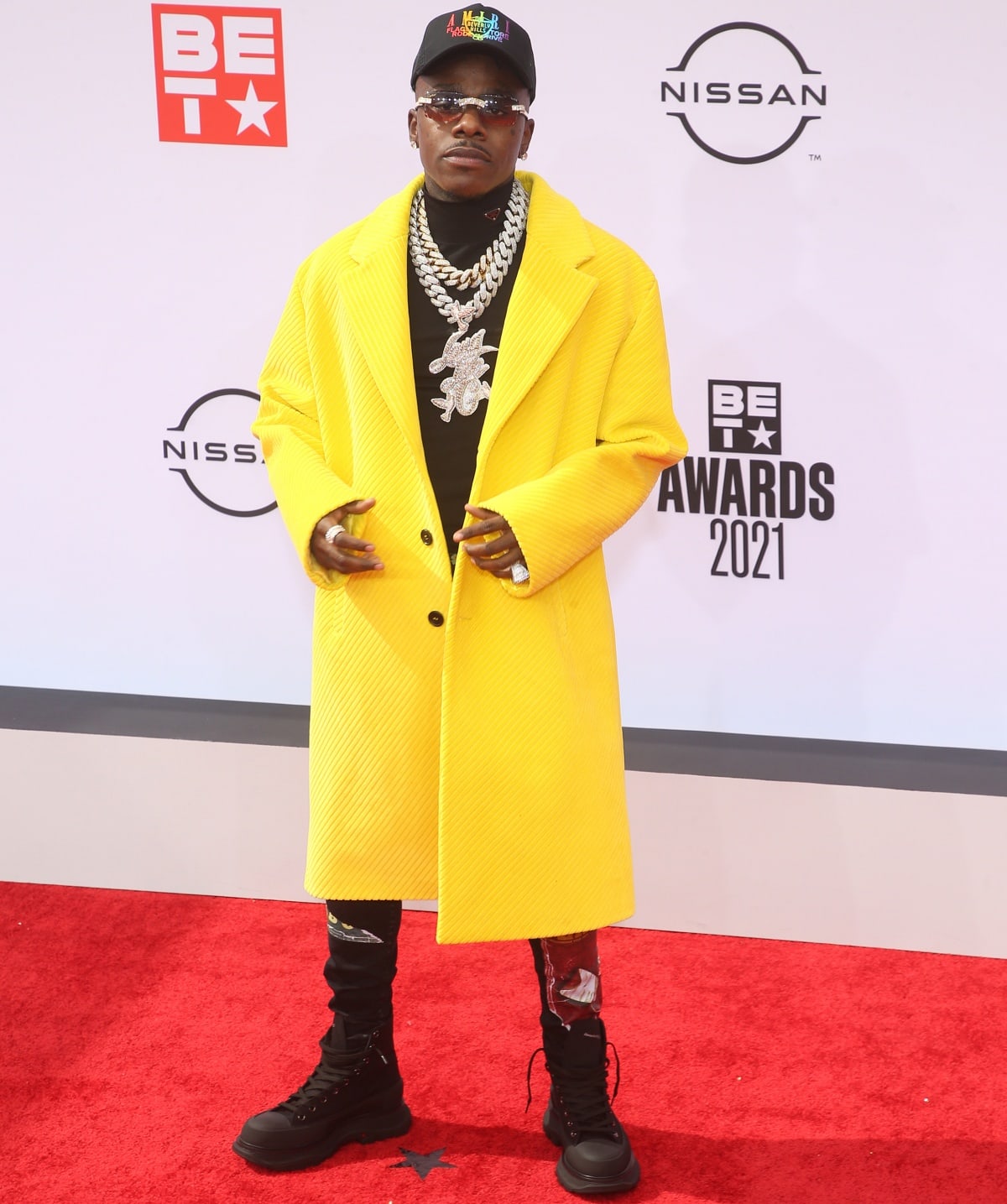 DaBaby at the 2021 BET Awards