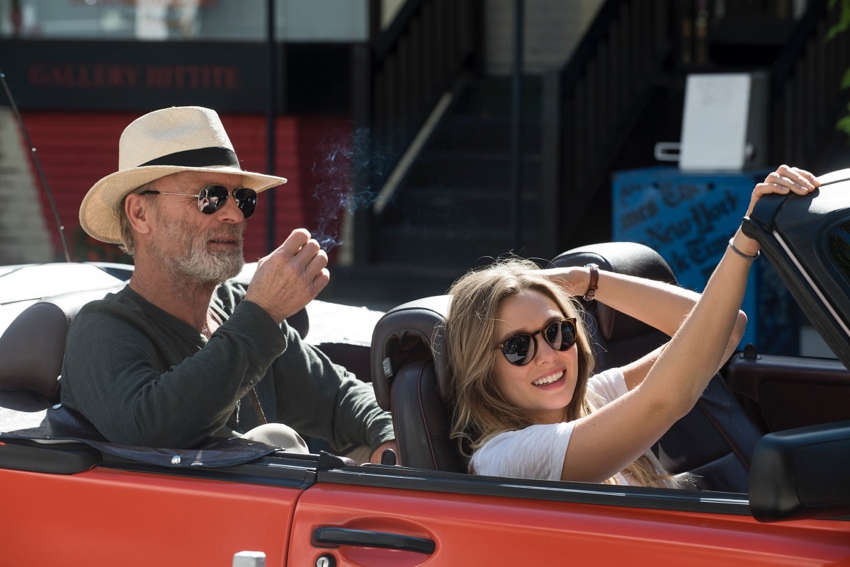 Ed Harris as Benjamin Ryder and Elizabeth Olsen as Zooey Kern in Kodachrome