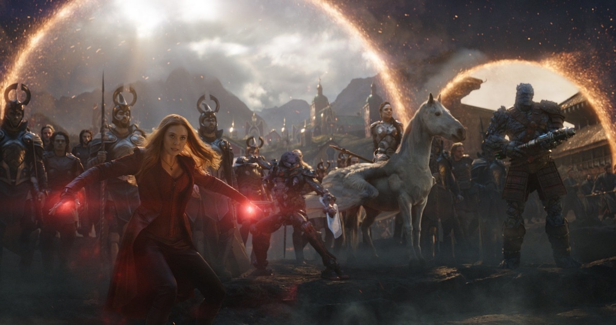 Elizabeth Olsen as Wanda Maximoff / Scarlet Witch in Avengers: Endgame