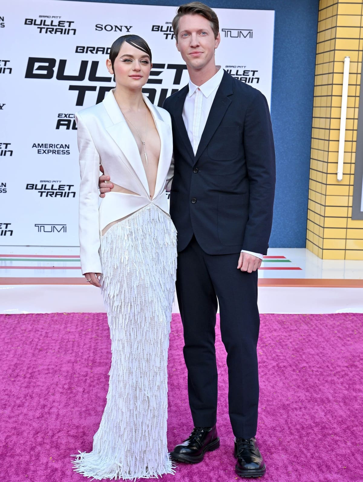 Joey King and Steven Piet making their red carpet debut as an engaged couple