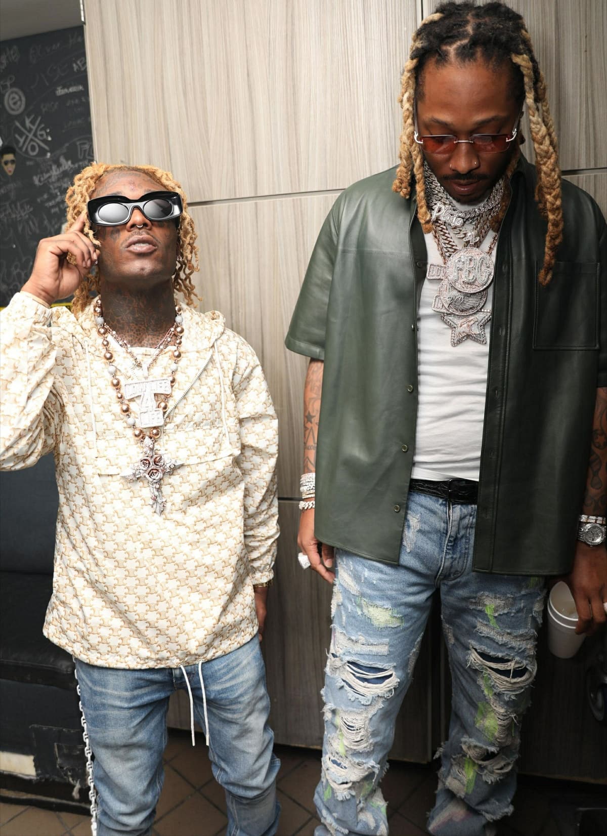 At 5’4,” Lil Uzi Vert looks tiny next to rapper Future