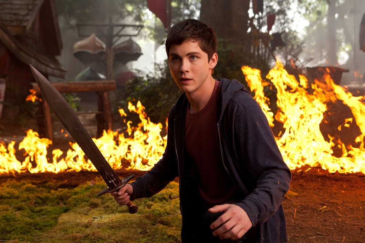 Logan Lerman as Percy Jackson in Percy Jackson: Sea of Monsters