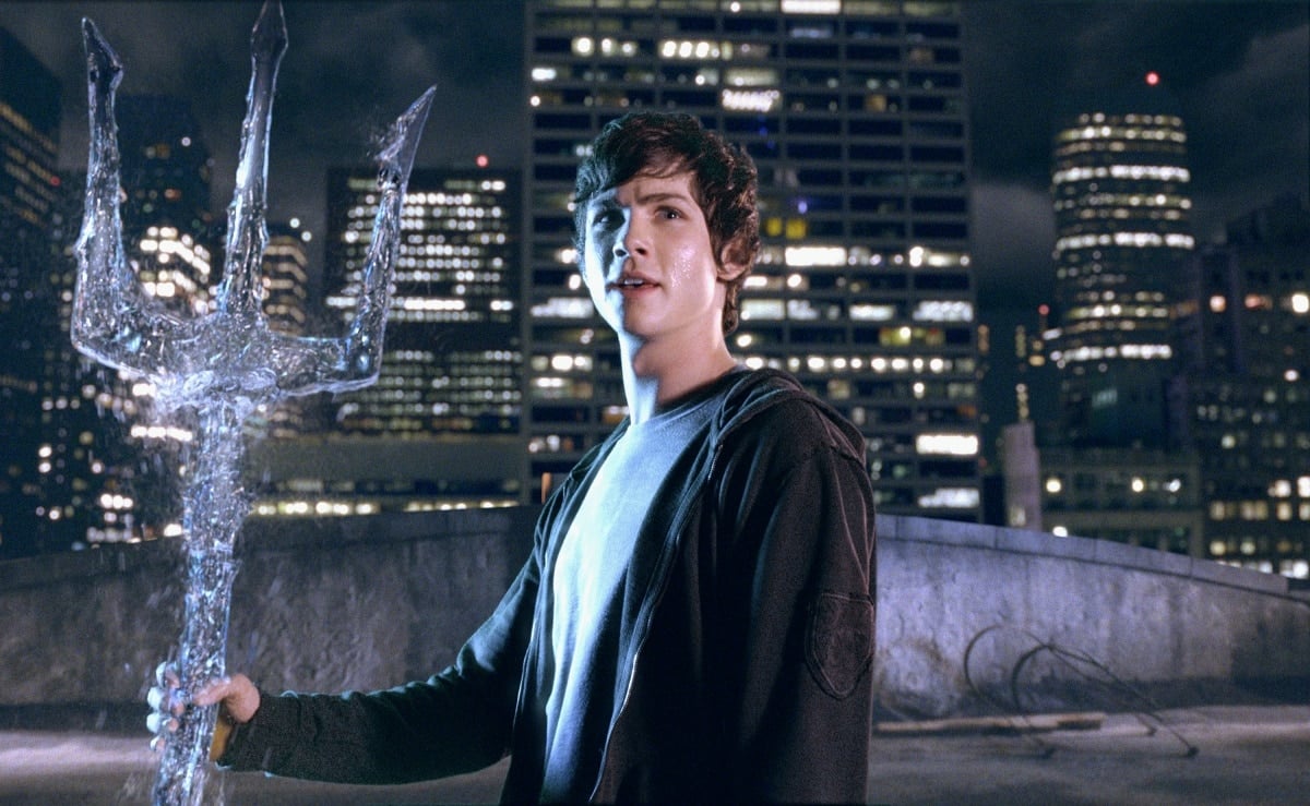 Logan Lerman as Percy Jackson in Percy Jackson & the Olympians: The Lightning Thief