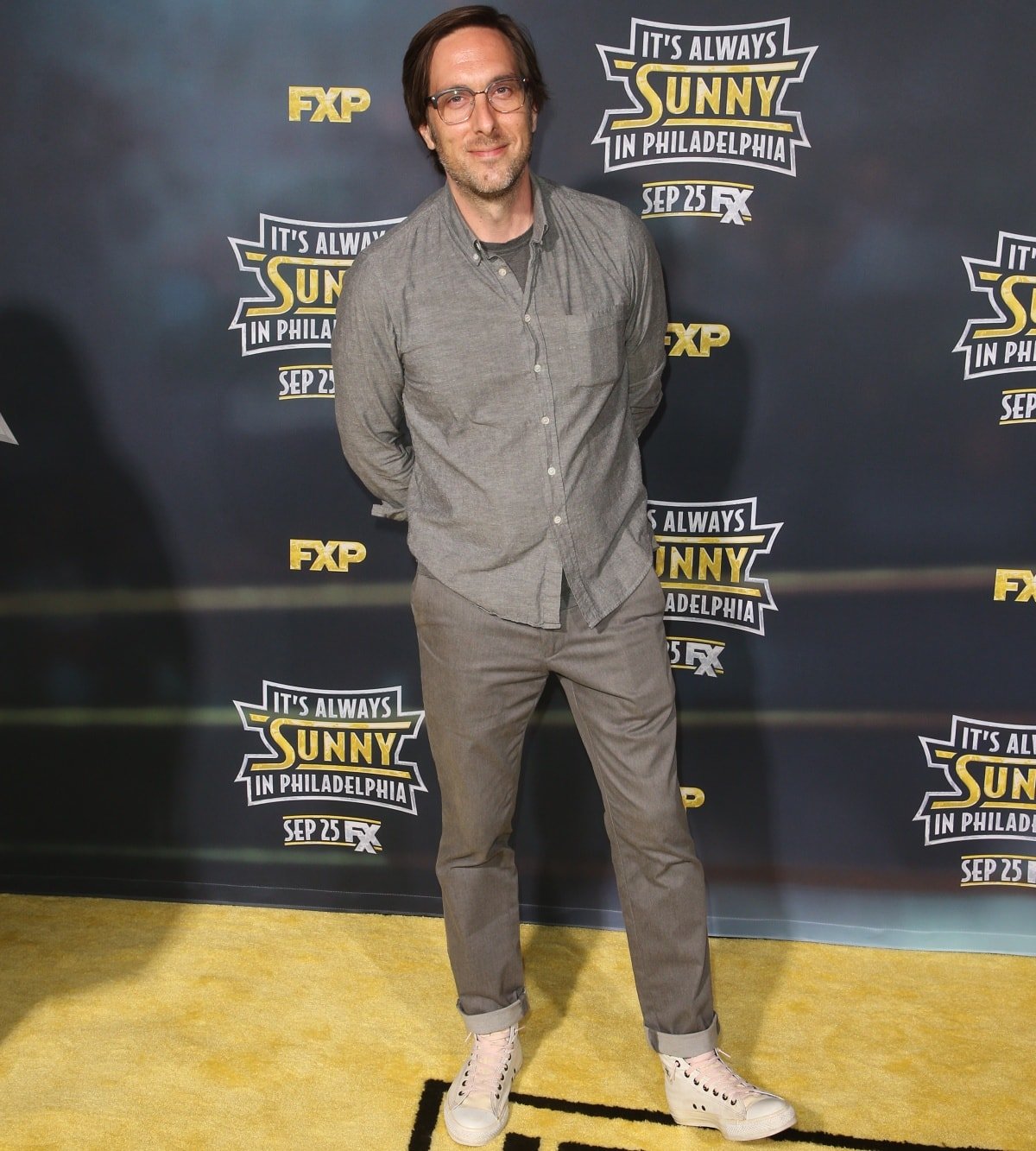 Timm Sharp at the Los Angeles premiere of Season 14 of FX’s It’s Always Sunny in Philadelphia