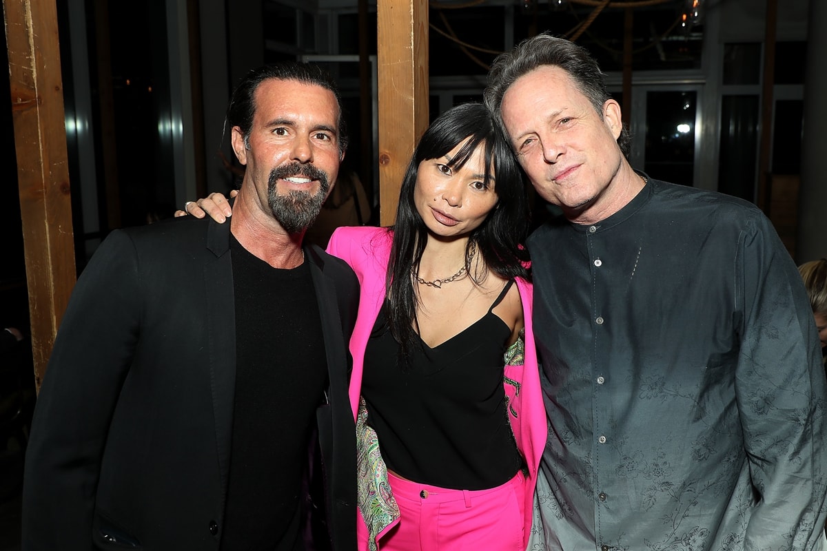 Charlie Corwin, Olivia Corwin, and Dean Winters attend "The Unbearable Weight Of Massive Talent" New York Screening