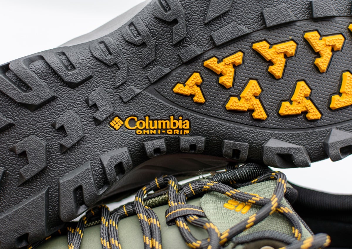 Columbia has a variety of non-slip hiking shoes available with Omni-Grip technology that ensures stability and the right grip for every environment