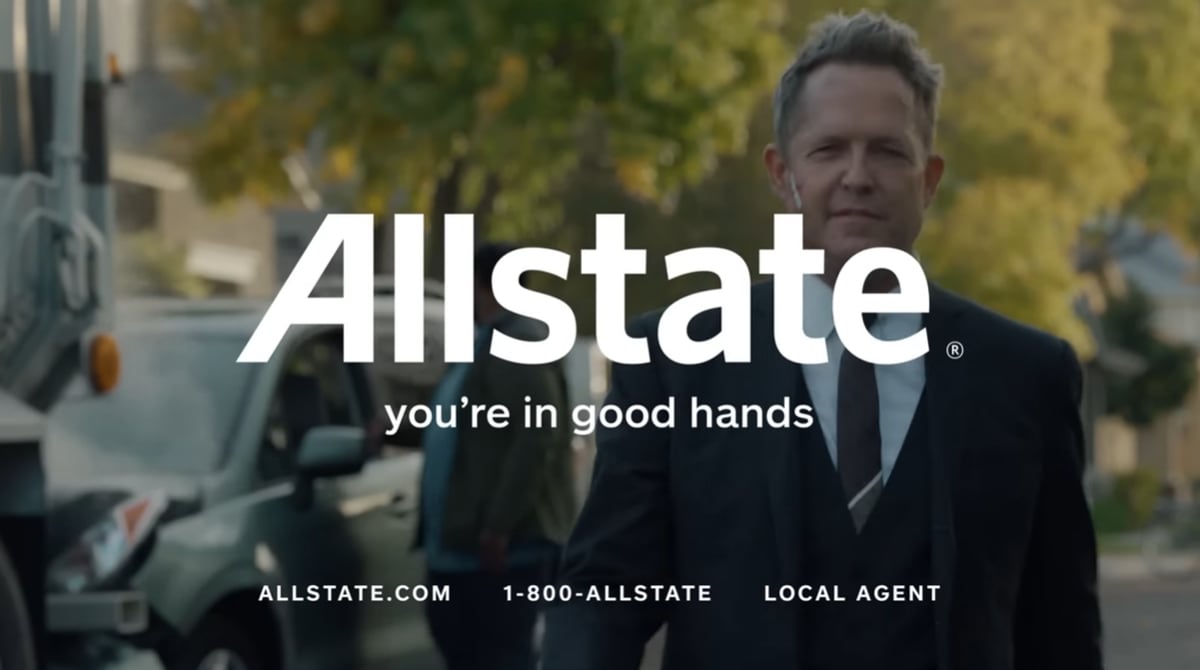 Dean Gerard Winters is known for portraying "Mayhem" in a series of Allstate Insurance commercials