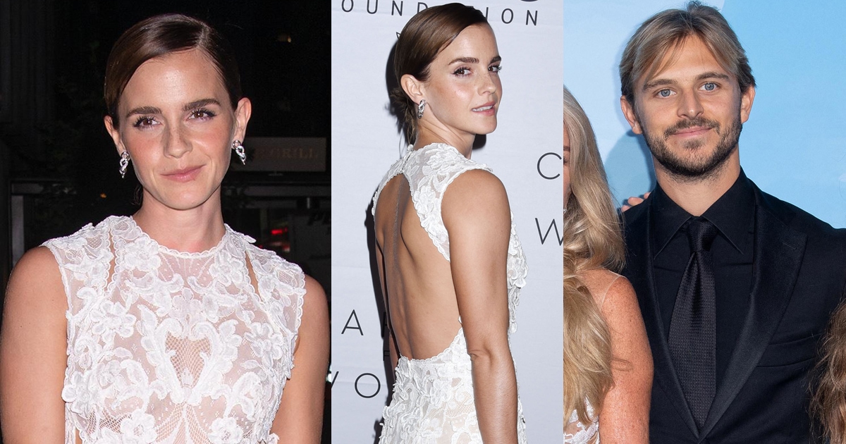 Emma Watson Without Boyfriend Brandon Green at Kering Dinner