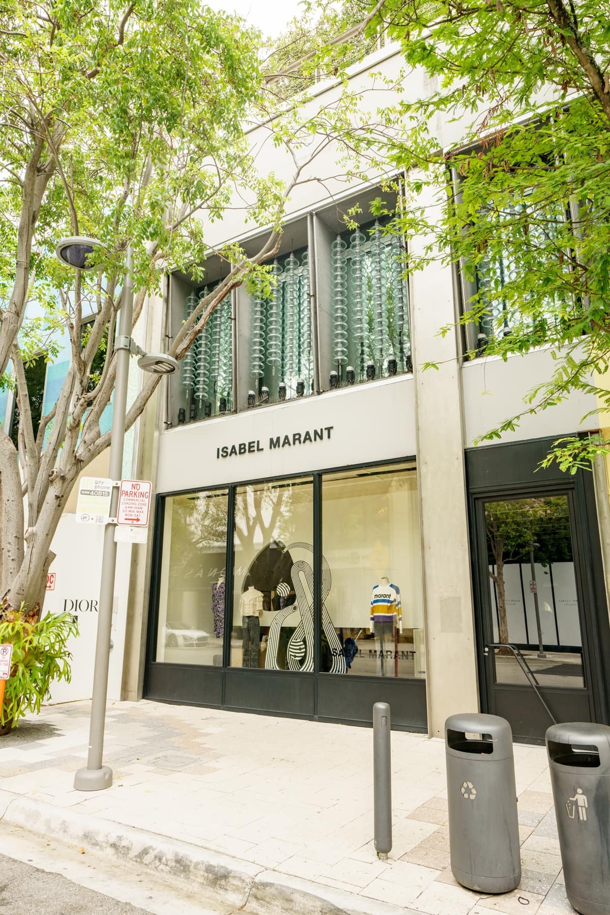 Isabel Marant has stores all over the world, including a boutique in the Miami Design District, a neighborhood in Miami, Florida