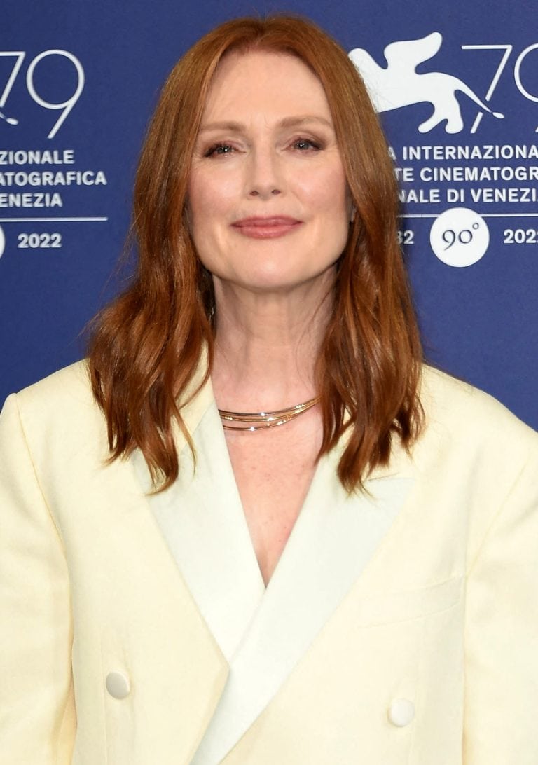 Jury President Julianne Moore Takes Fashion Risks at Venice Film Festival