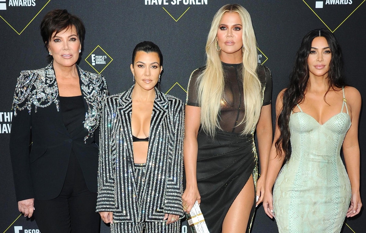 Kourtney Kardashian is shorter than her mom Kris Jenner and her sisters Khloe and Kim