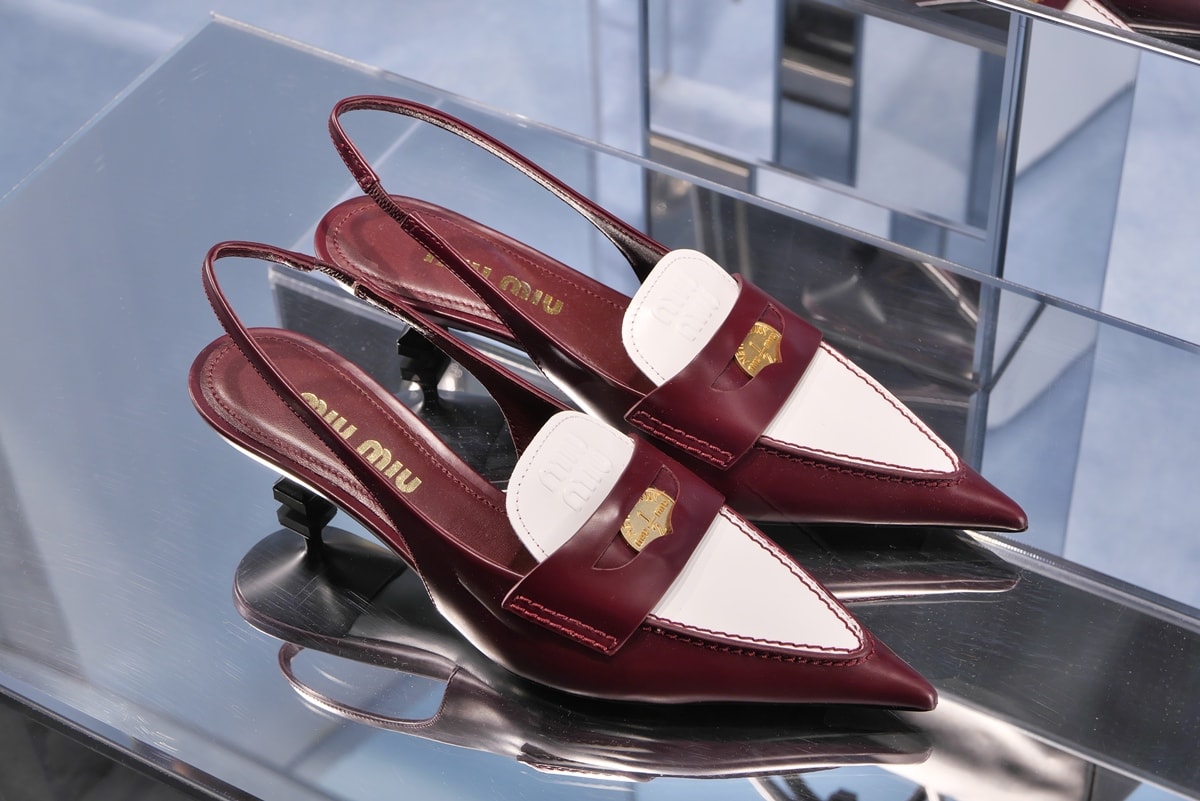 Miu Miu, a luxury Italian high-fashion brand specializing in women's footwear, clothing, and accessories, is a wholly-owned subsidiary of Prada