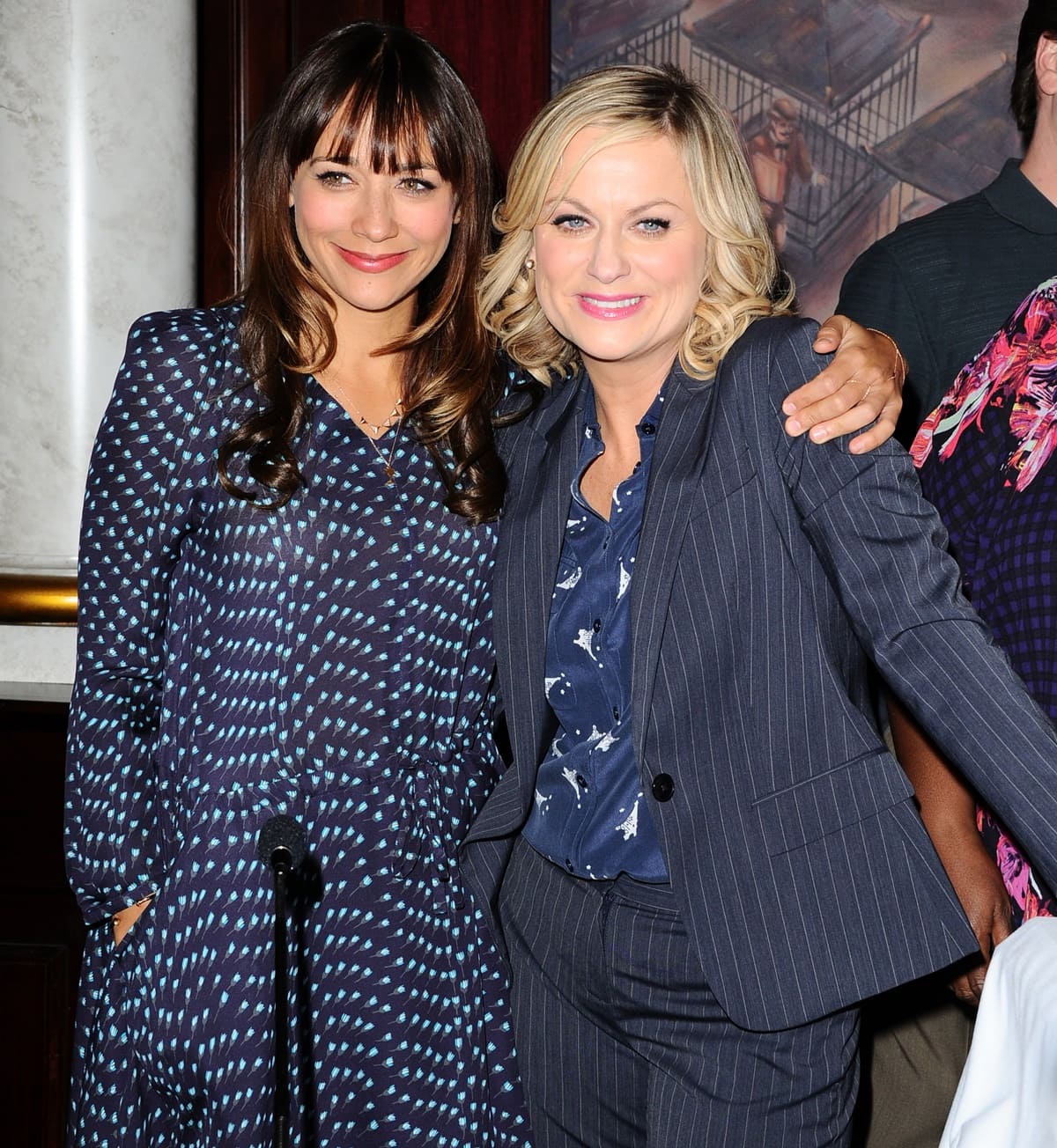 Rashida Jones and Amy Poehler became close friends starring in Parks and Recreation