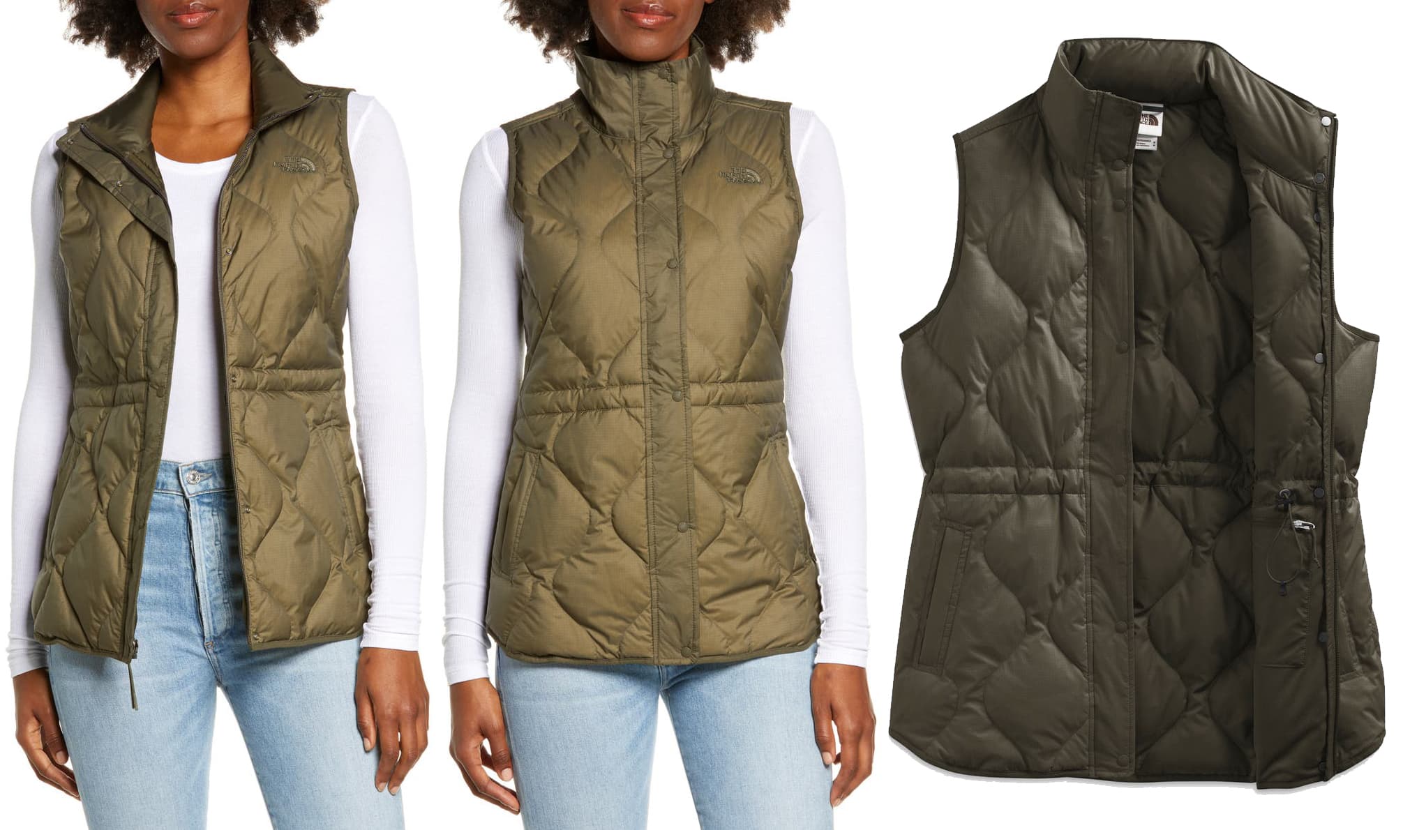 Function meets fashion: The North Face Westcliffe Down Vest, water-repellent with recycled down and Heatseeker™ Eco insulation