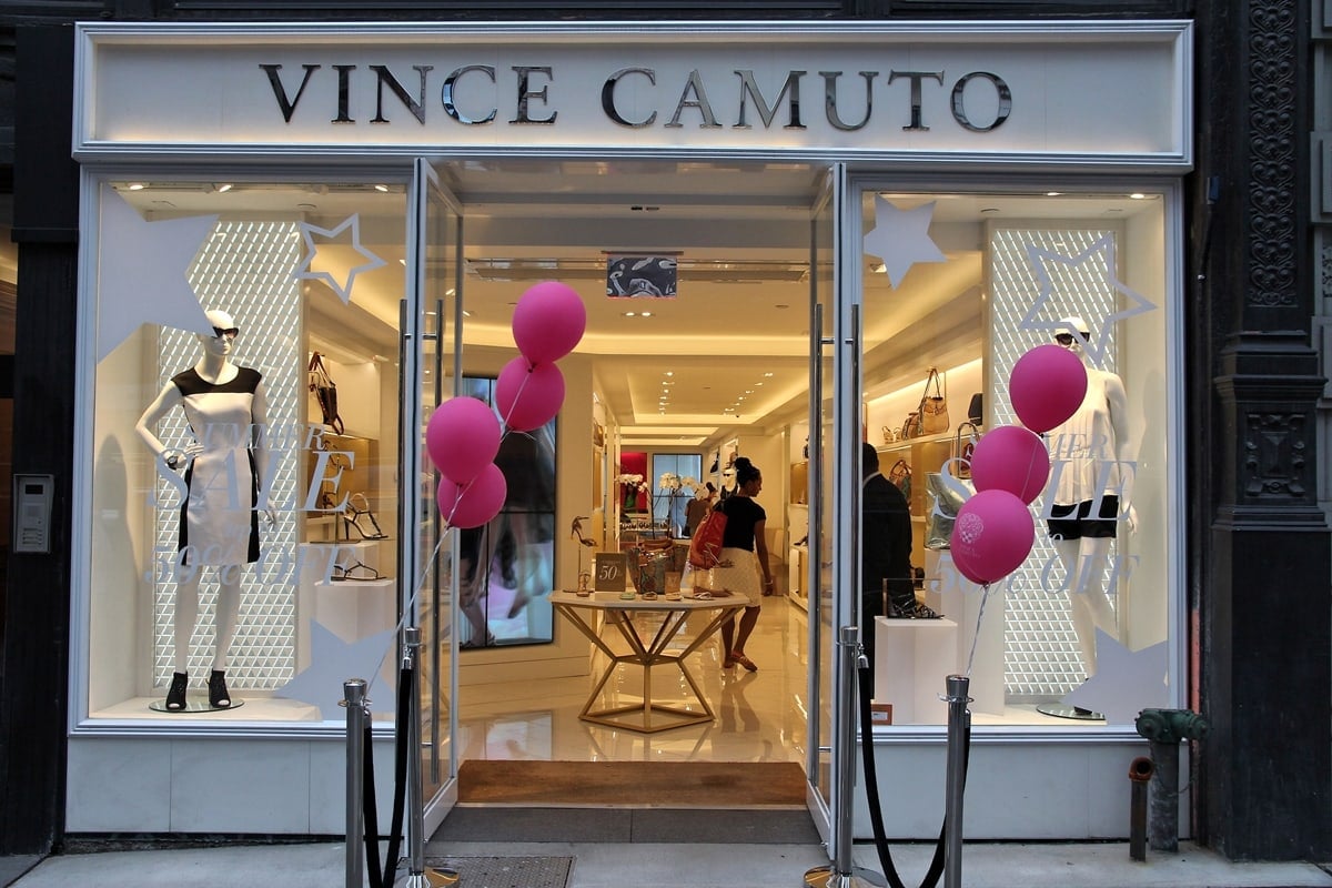 vince camuto designer biography