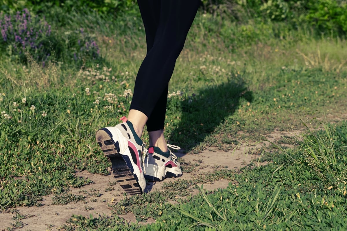 Cross-training athletic shoes are versatile and allow a wide range of movement
