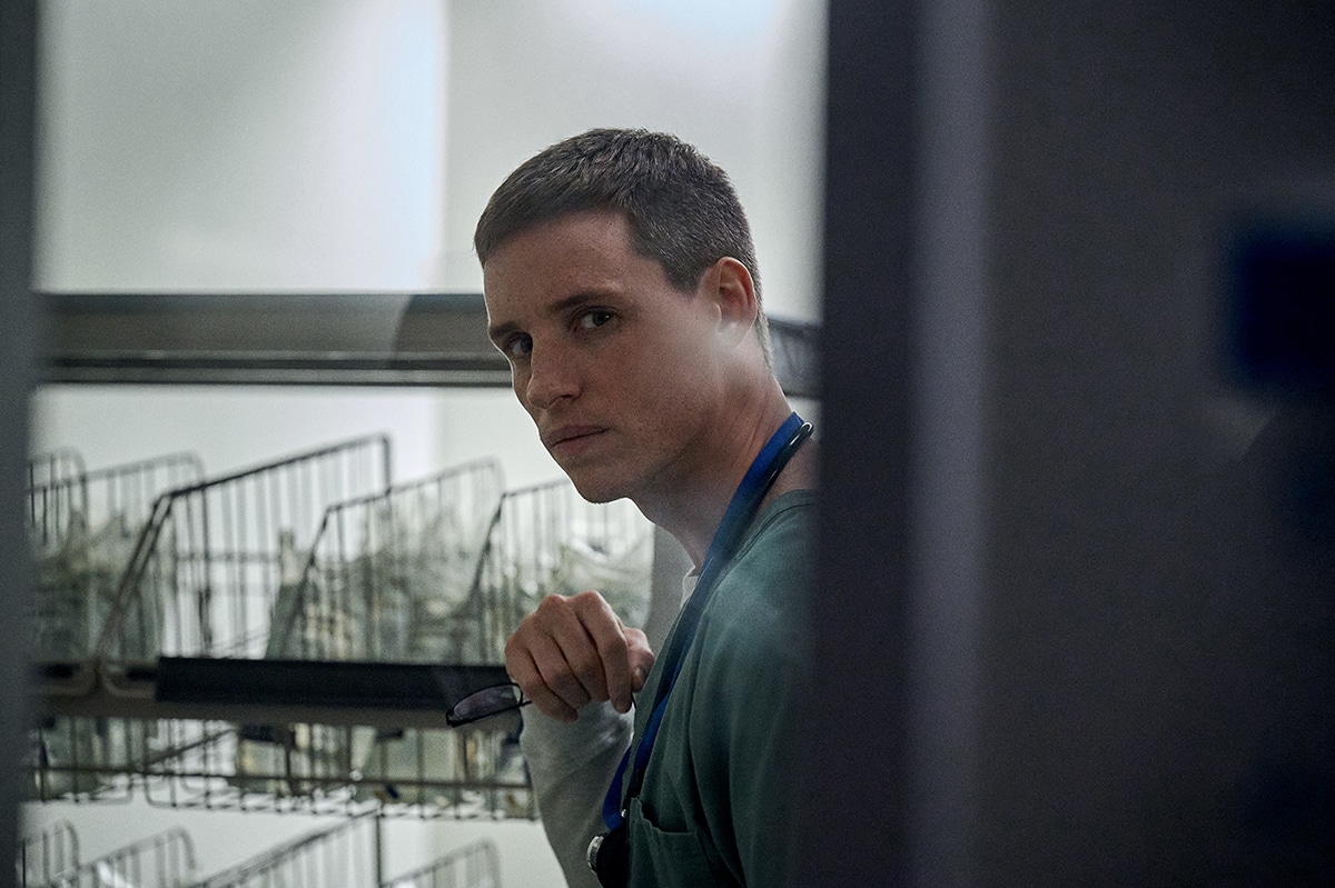 Eddie Redmayne turns into a prolific serial killer in The Good Nurse