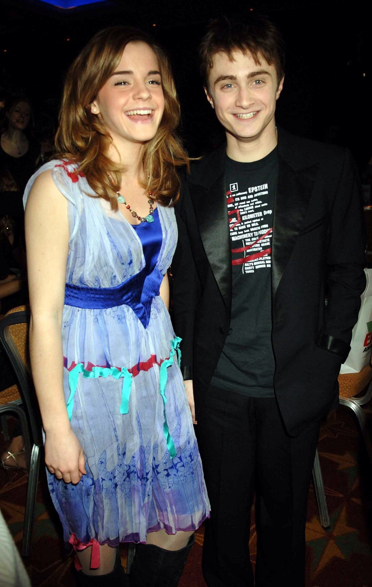 Emma Watson and Daniel Radcliffe are almost the same height, but she's believed to be slightly taller