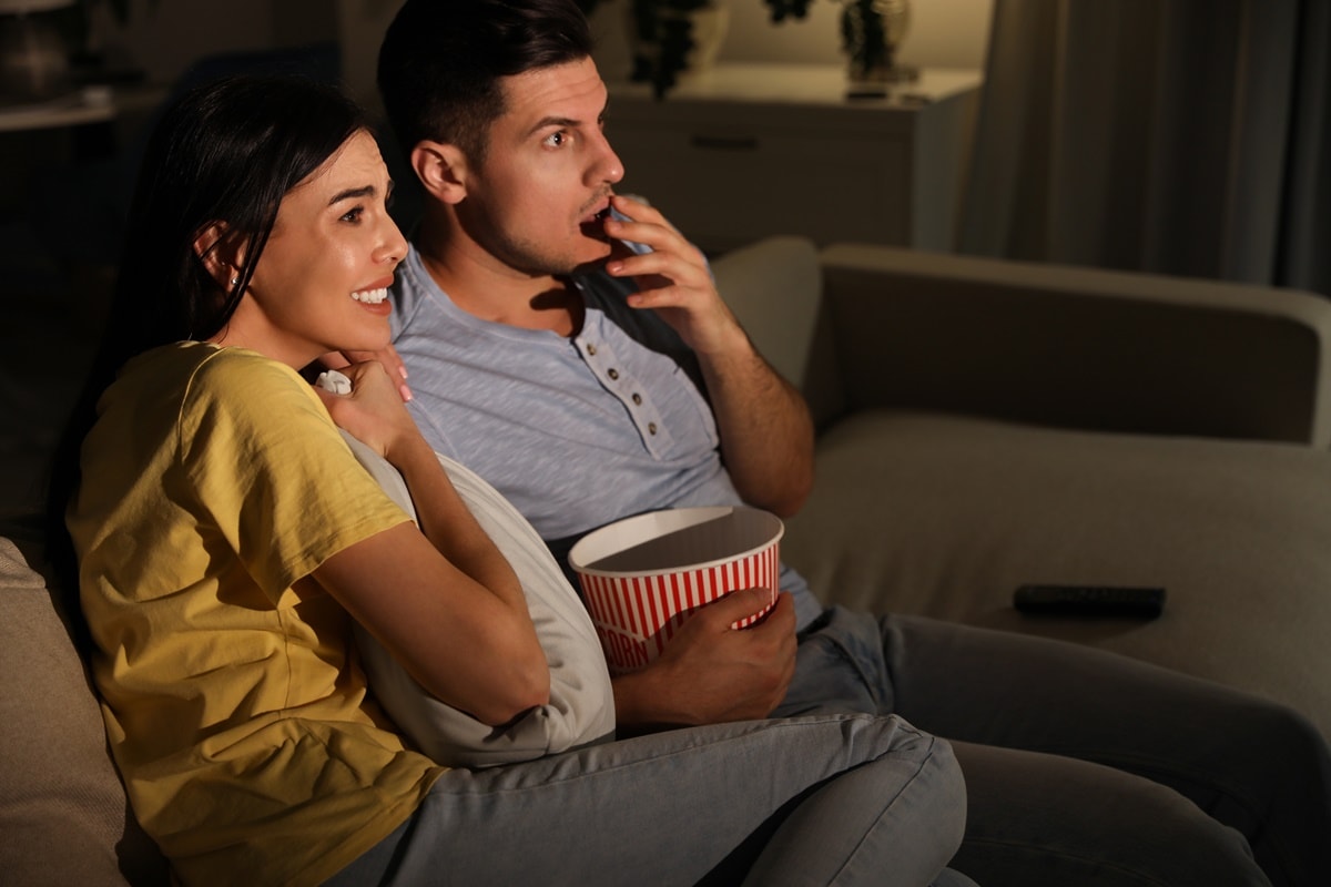 Halloween is the best time of year for a scary movie night date with your spouse or partner