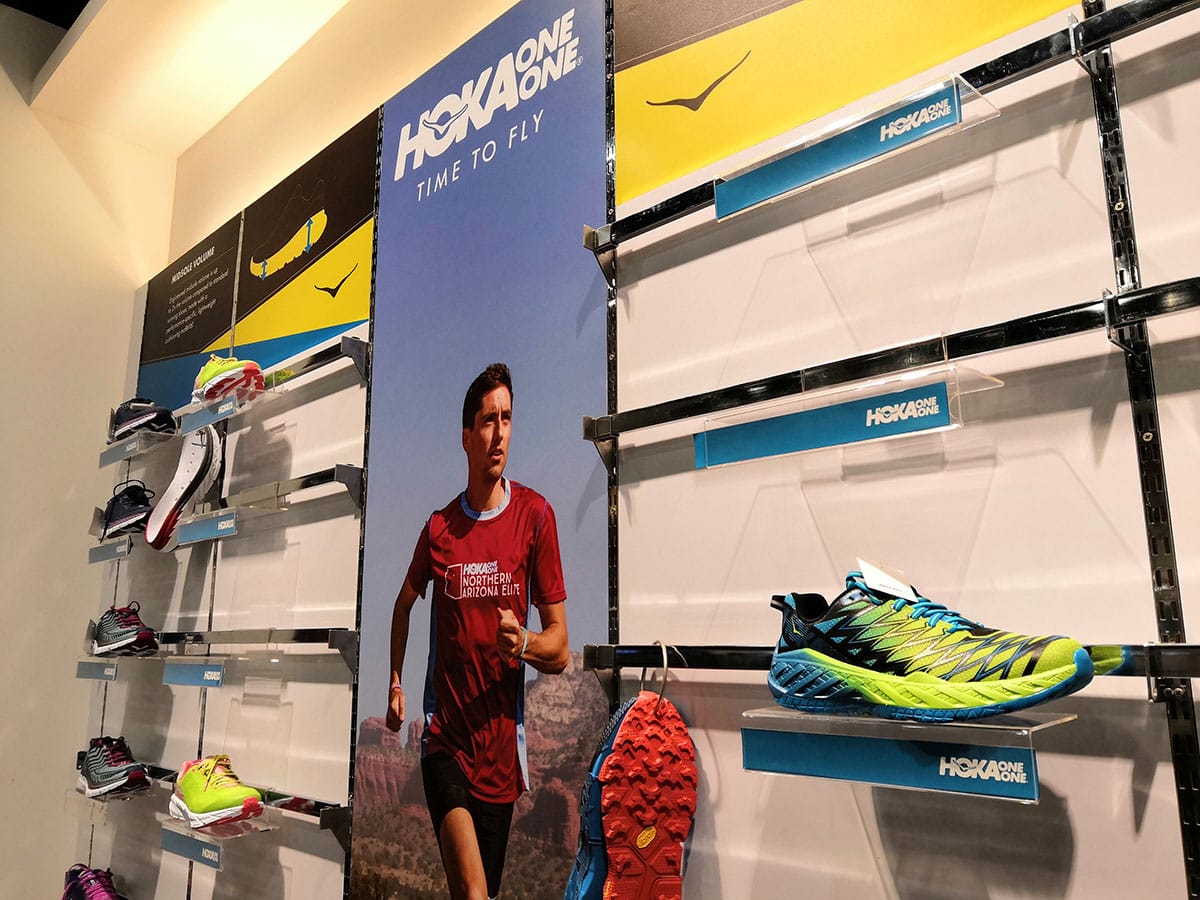 Hoka is famous among workers and professional athletes for its cushioning