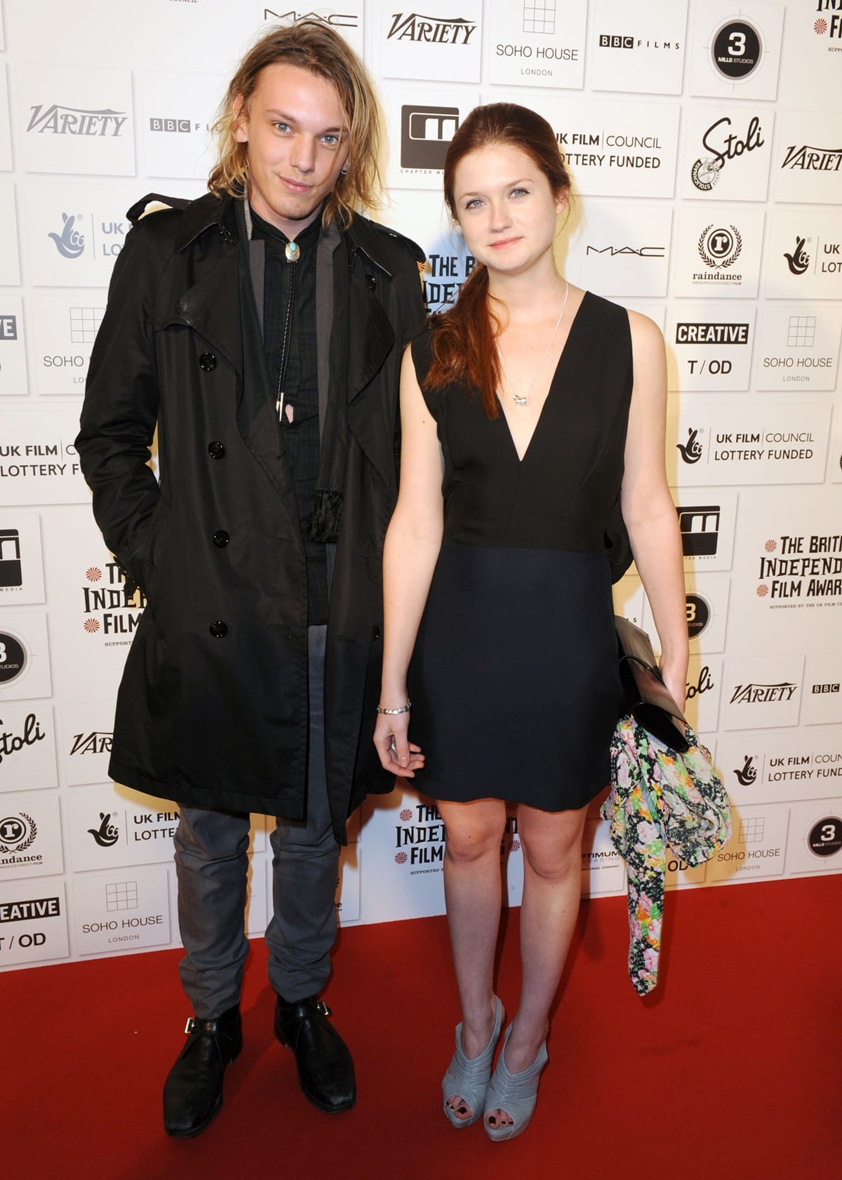 Jamie Campbell Bower and Bonnie Wright announced their split in June 2012 after one year of engagement