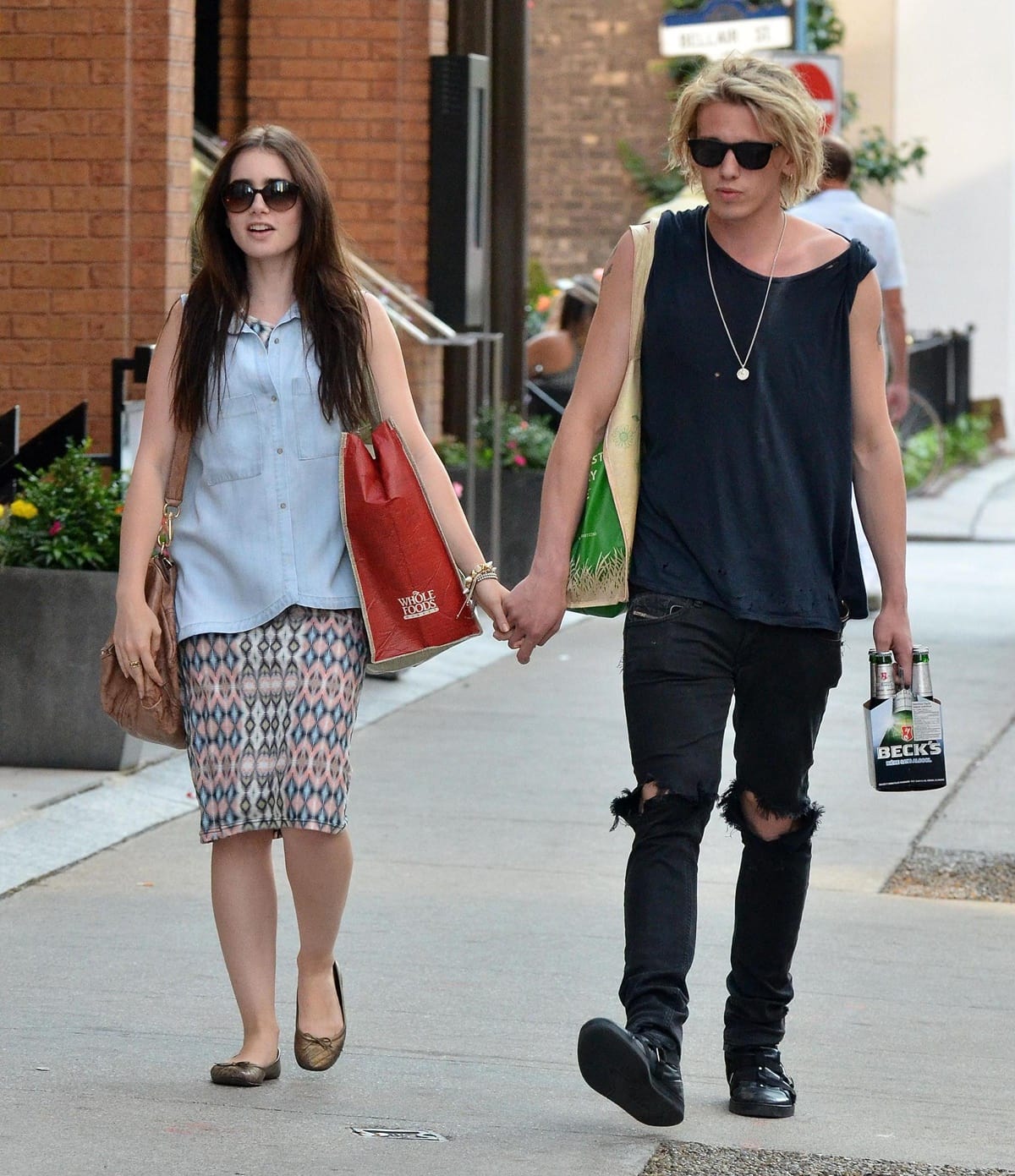 Lily Collins and Jamie Campbell Bower met in 2012 while filming The Mortals Instruments: City of Bones and announced their breakup in July 2013