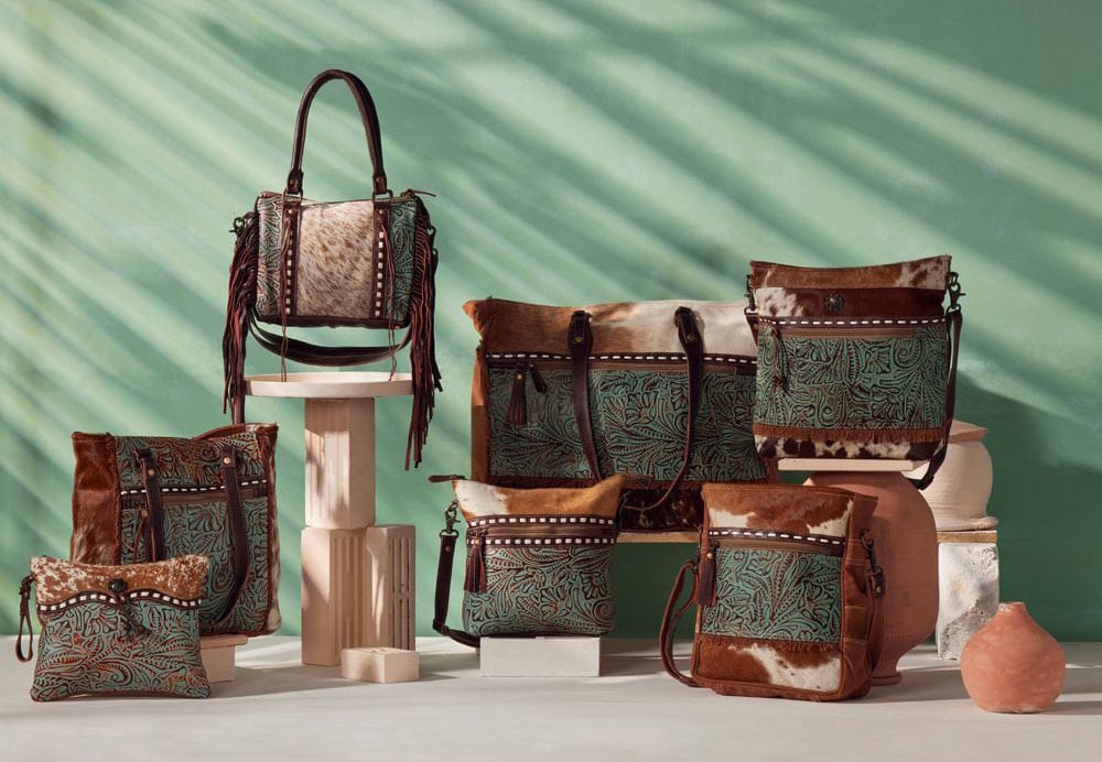 Myra is known for its budget-friendly bohemian-style bags made from real leather and eco-friendly materials