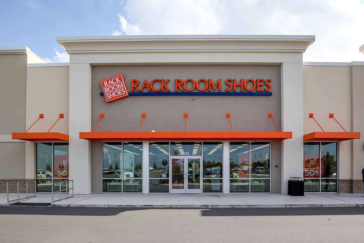 Rack Room Shoes has stores in almost 40 states across the United States