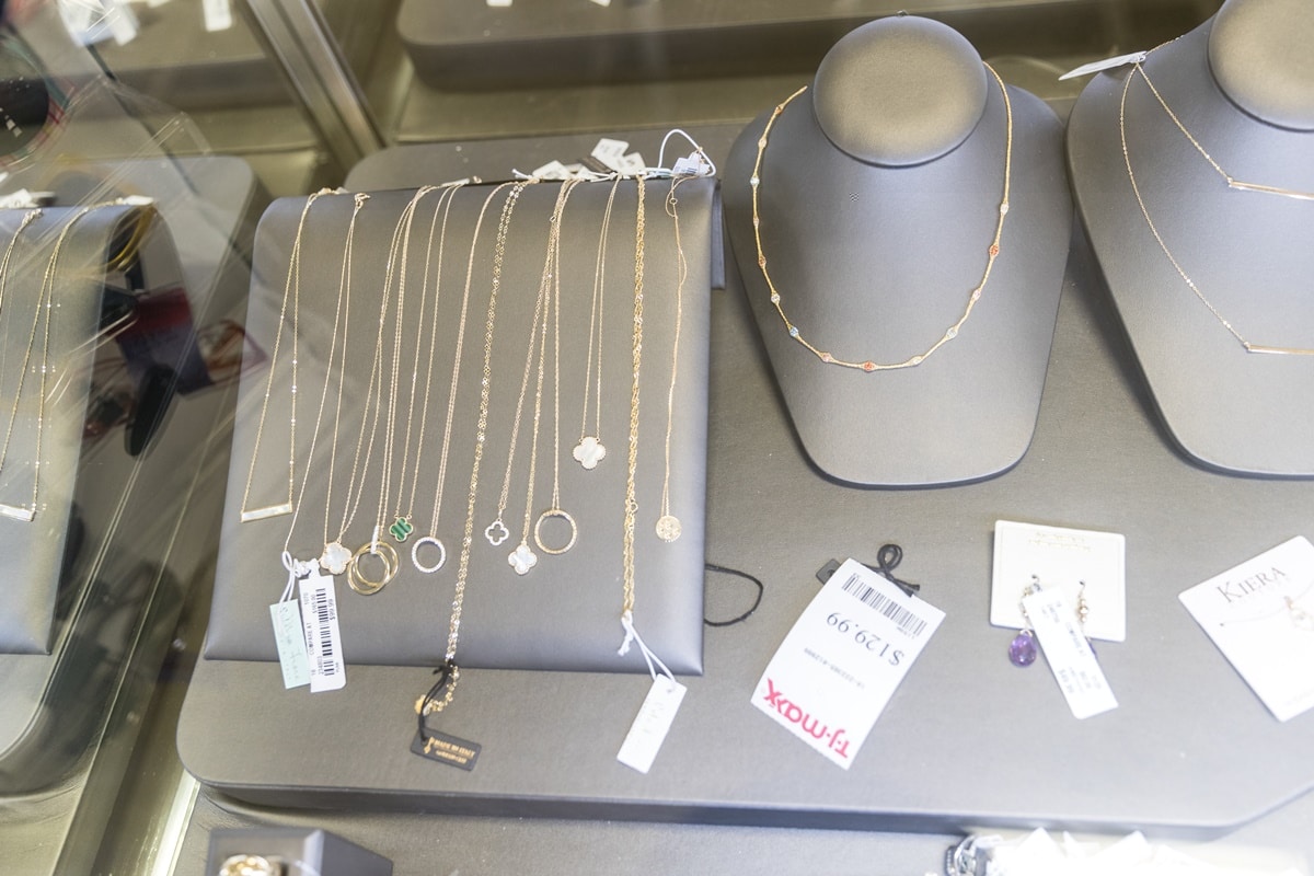 TJ Maxx is one of the best discount stores for women's fine jewelry