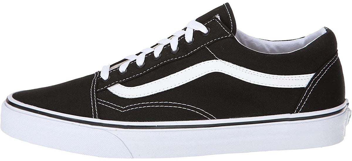 The Vans Old Skool is defined by the jazz stripe on the sides of the shoe