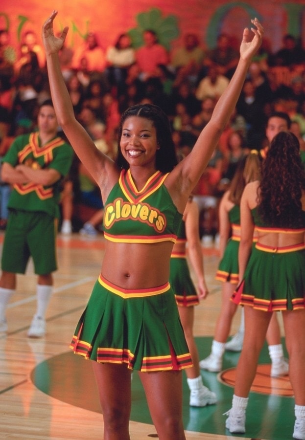 Gabrielle Union as Isis in the 2000 hit cheerleading comedy film Bring It On