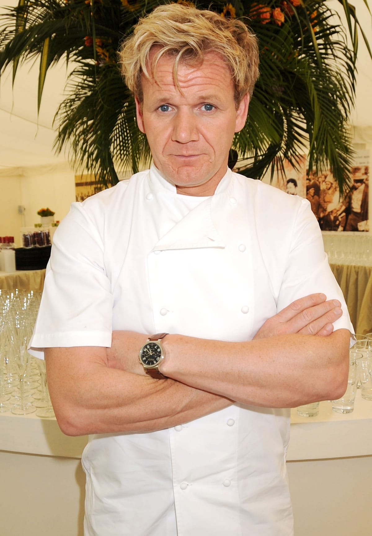 Gordon Ramsay at Nelson Mandela’s 90th Birthday Dinner