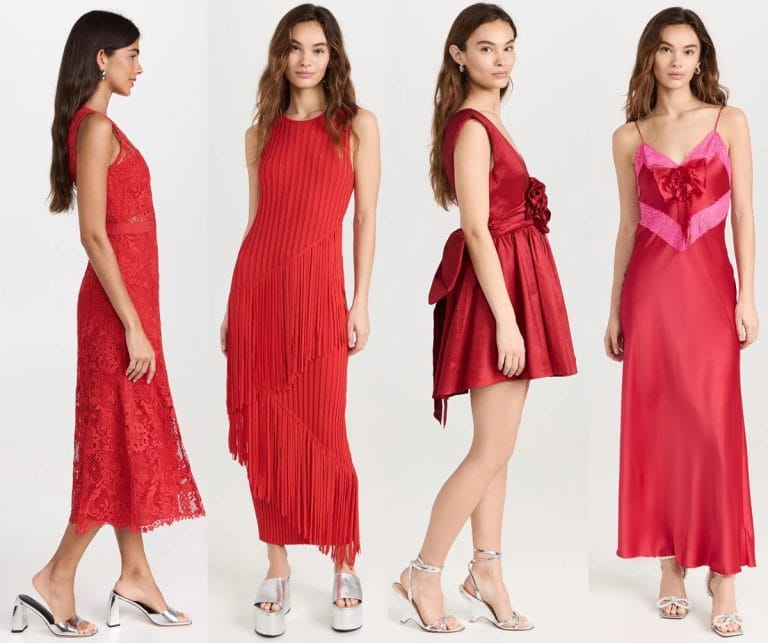 Color Pop Perfection: Elevate Your Red Dress With the Right Shoes