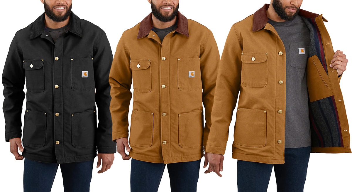 Carhartt's chore coat, which boasts the original silhouette since it was released in 1917, is the brand's best-selling jacket
