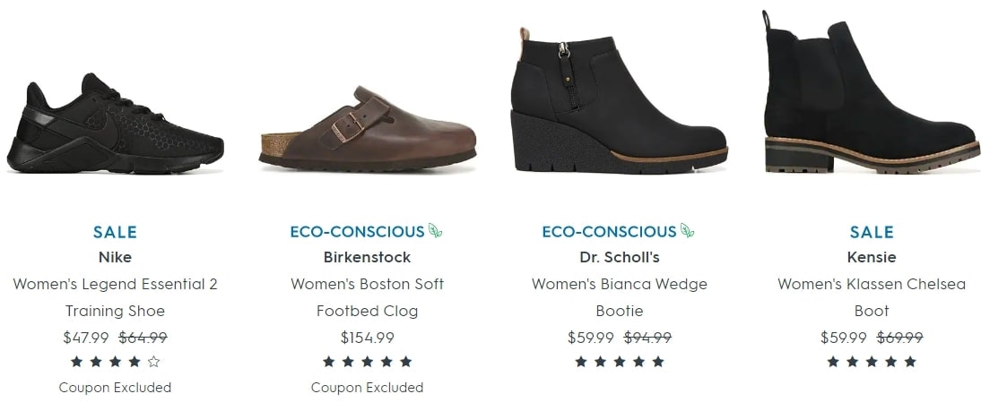 Save big on shoes from Nike, Birkenstock, Dr. Scholl's, and Kensie during the 2022 Cyber Monday sale at Famous Footwear