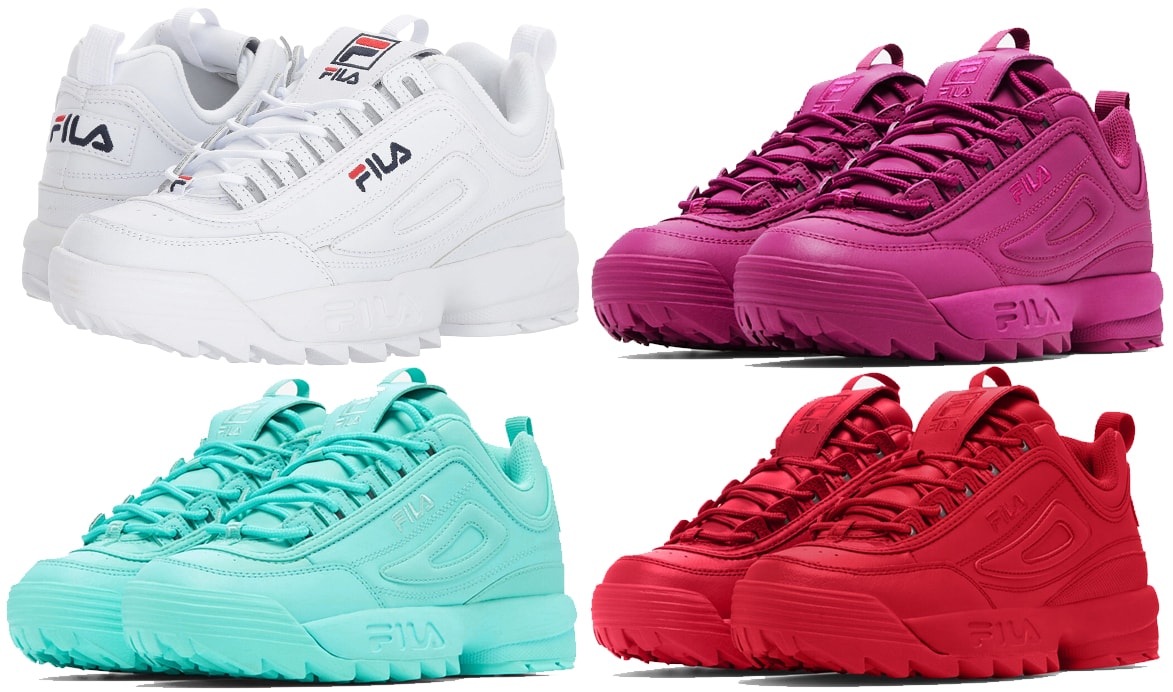 Designed to be comfy, the Disruptor II Premium is chunky but lightweight, thanks to its leather and textile upper and lightweight EVA midsoles