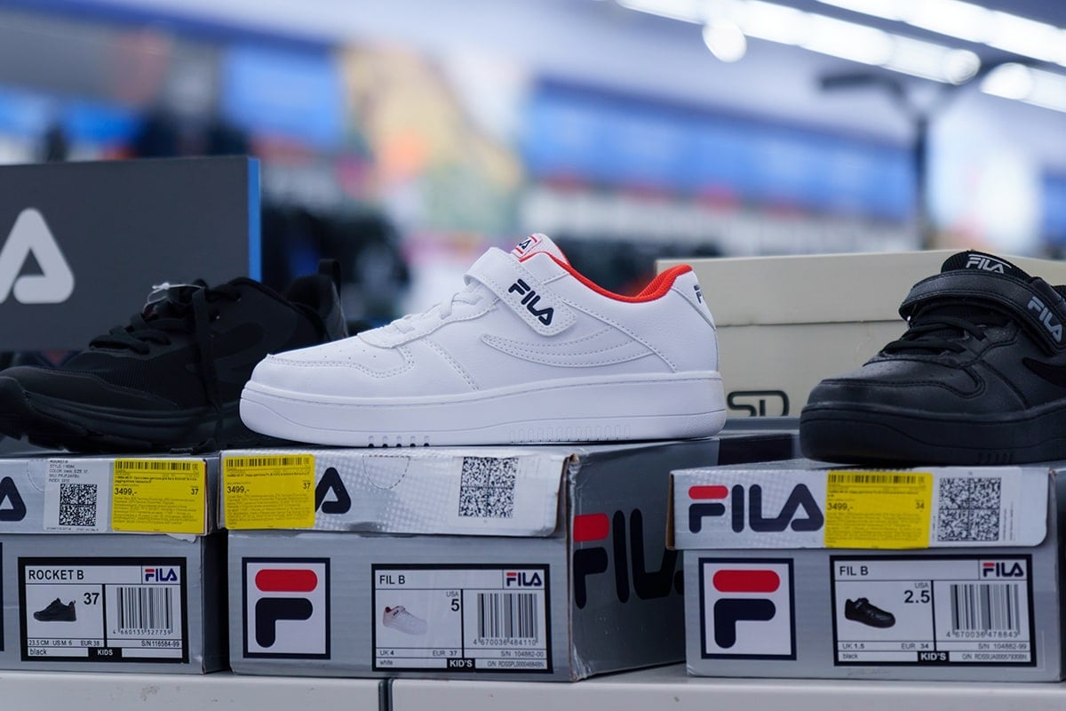 Fila has factories across the world, including in China and Vietnam