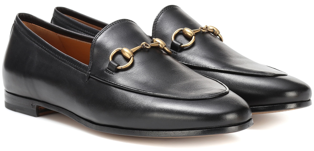 An iconic Gucci design, the Jordaan loafer has been updated with a slimmer silhouette and finer horsebit detail