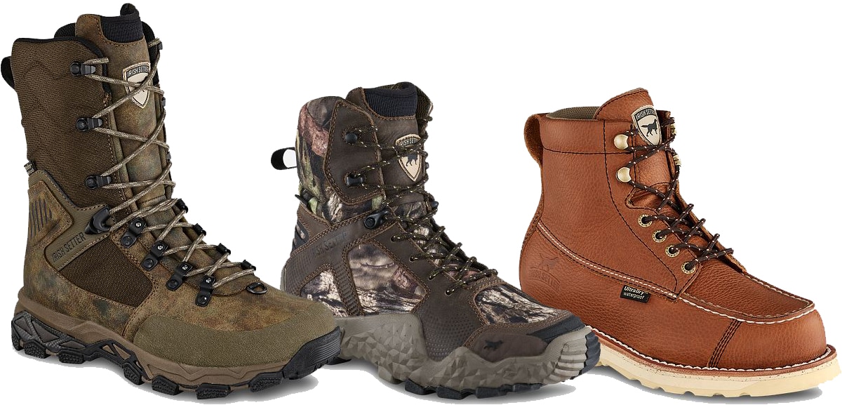 Irish Setter is a division of the Red Wing Shoe Company that produces a full line of performance hunting boots and rugged outdoor casual footwear