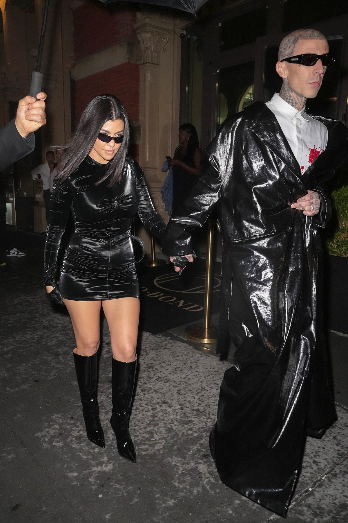 Kourtney Kardashian is much shorter than her husband, Travis Barker