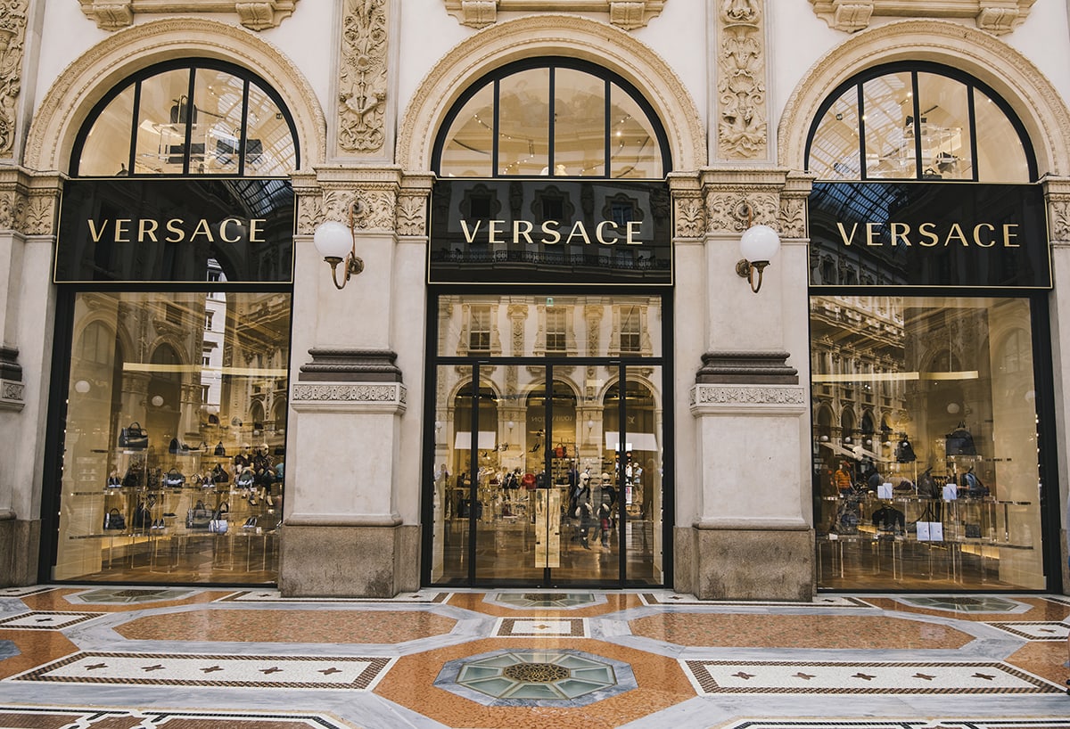 The majority of Versace's production is still located in Italy, with some products made in other European countries