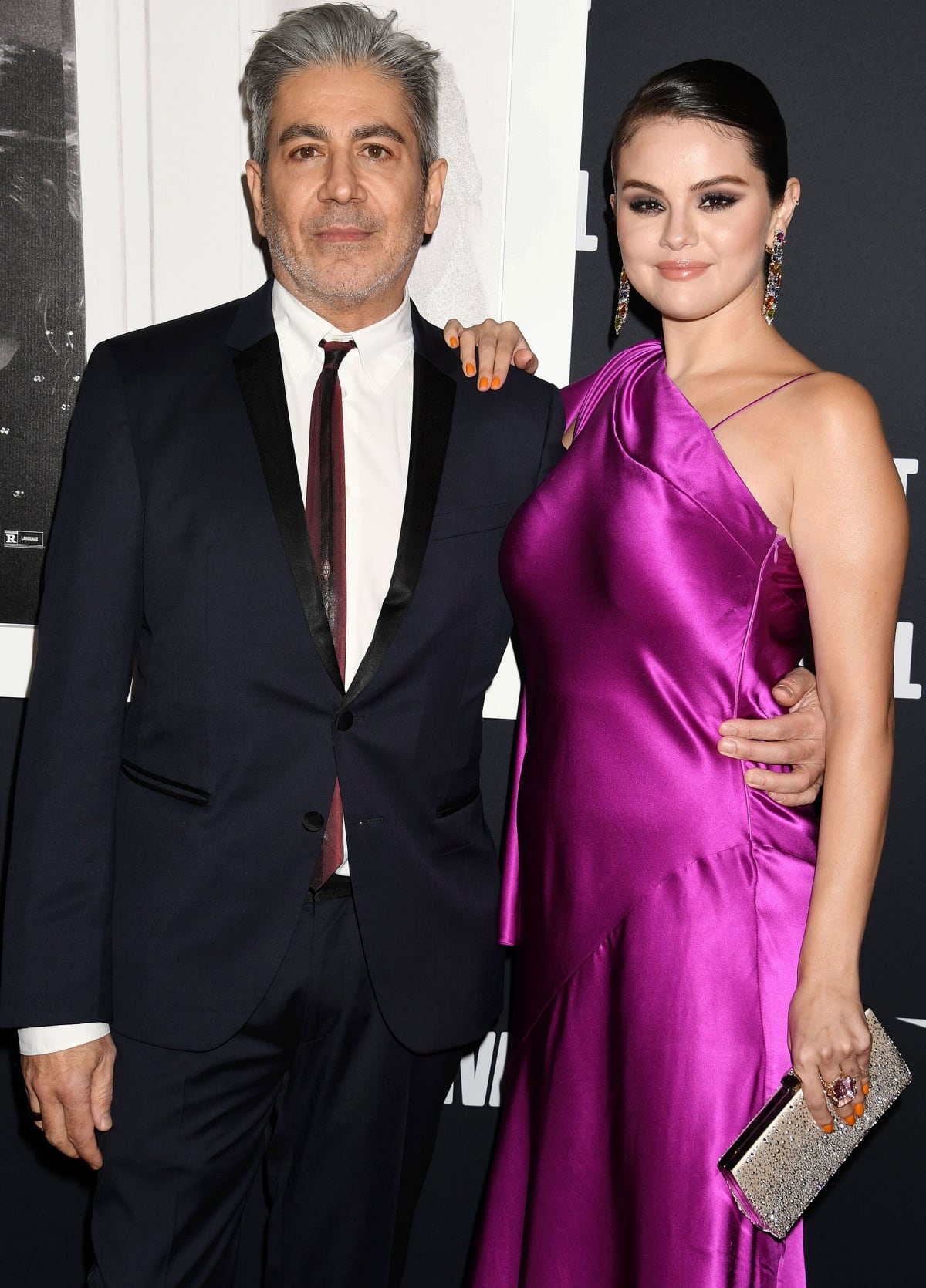 Director Alek Keshishian and Selena Gomez at the Los Angeles premiere of My Mind & Me