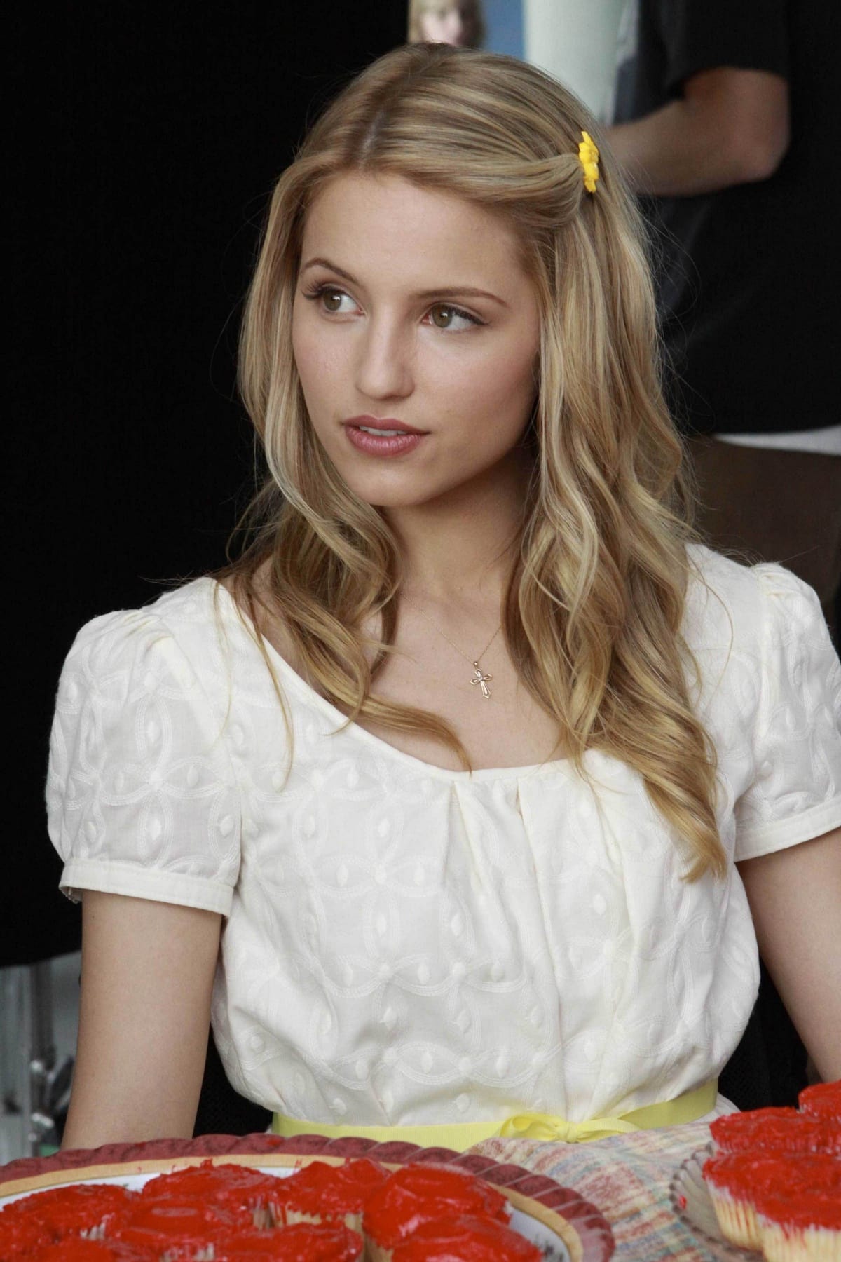 Dianna Agron as Quinn Fabray in the hit musical comedy-drama television series Glee