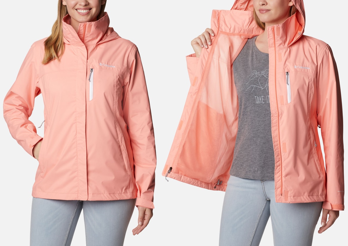 Fabric softener can break down the waterproofing elements of Columbia rain jackets