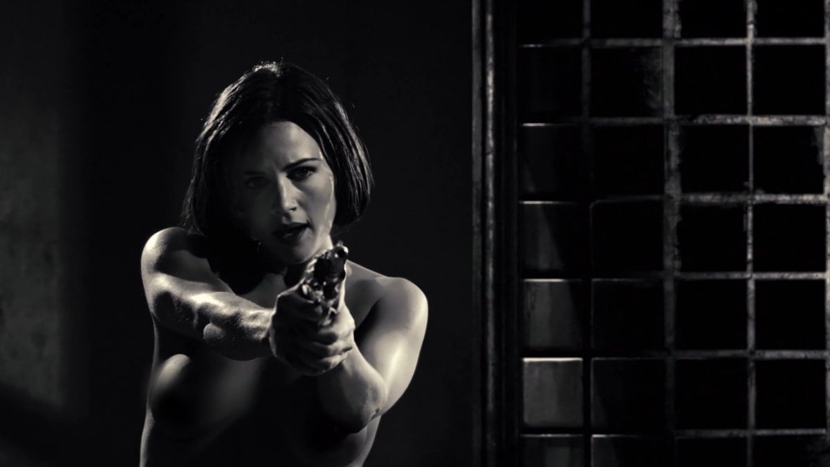 Carla Gugino as Lucille in the 2005 neo-noir crime anthology film Sin City